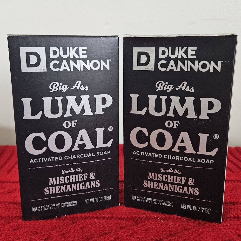 Duke Cannon Lump of Coal Soap